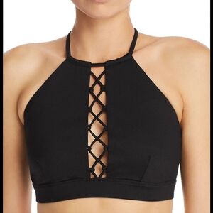Alo yoga Starlet lace up sports bra